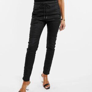 NWT BEVY FLOG Shely Black Original Drawstring Pant - Size 24